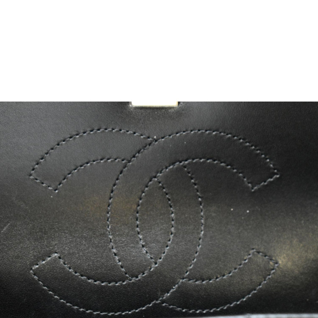 CHANEL Small Trendy CC Quilted Lambskin Dual Handle Flap Shoulder Bag Black