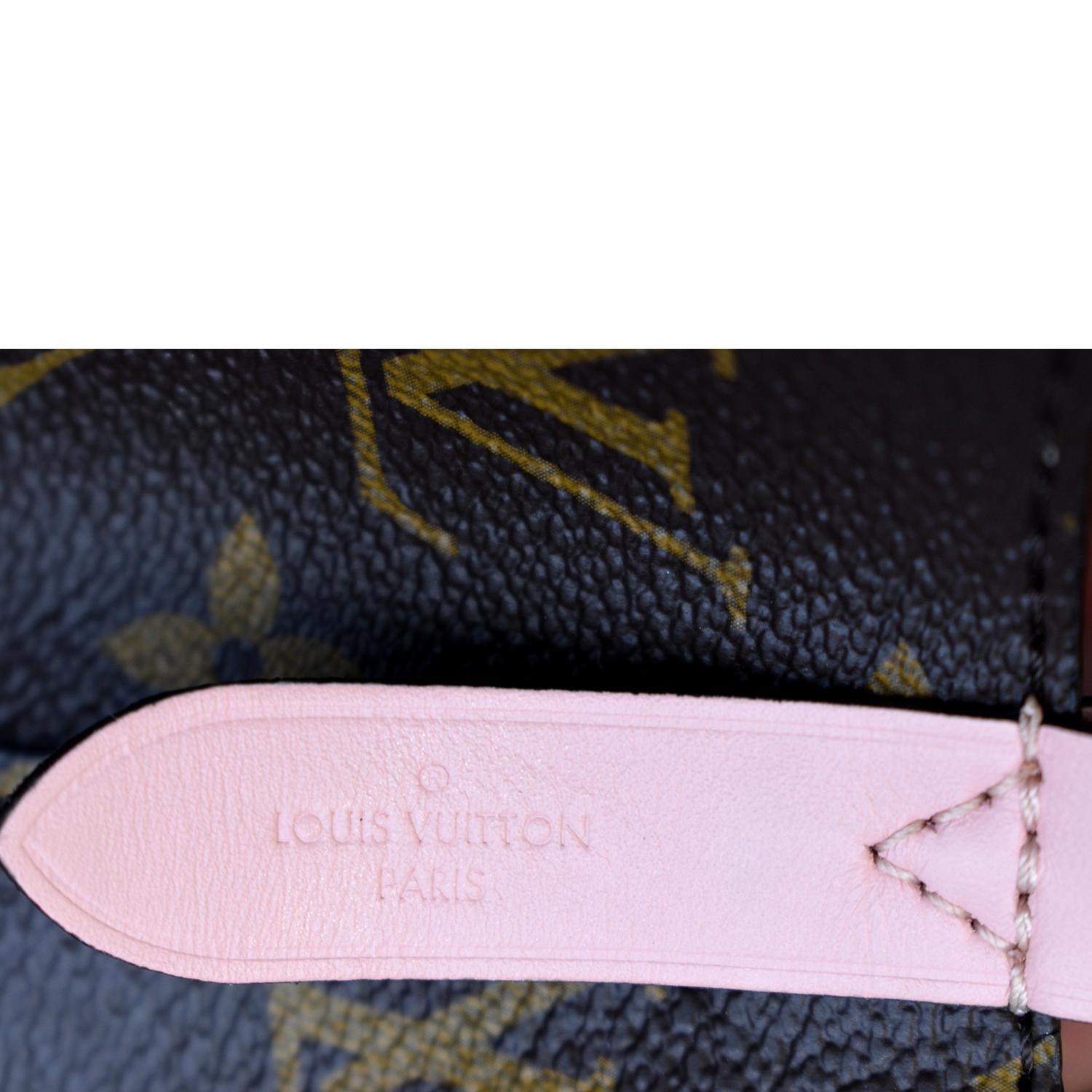 LOUIS VUITTON Neonoe MM Monogram Canvas Shoulder Bag Pink