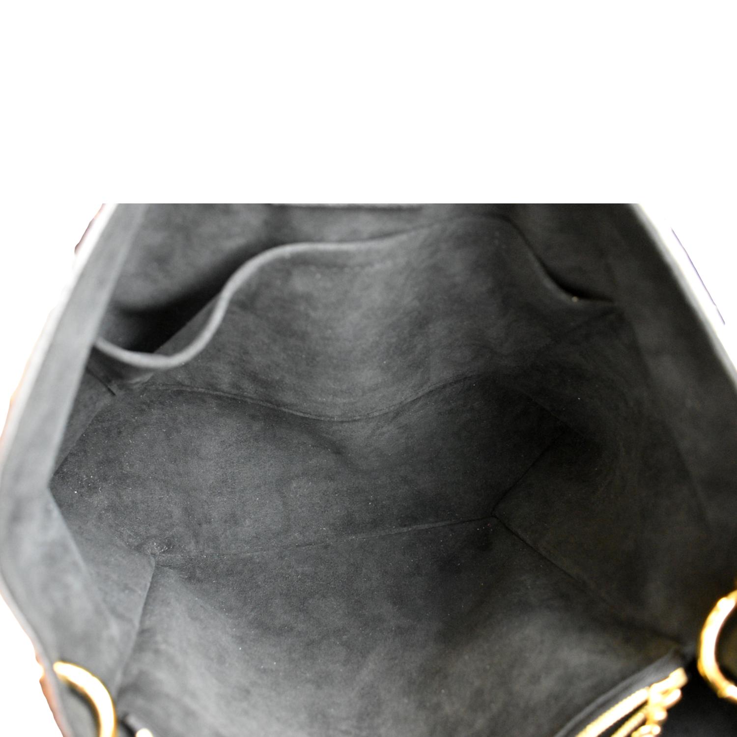 LOUIS VUITTON LV Riverside Damier Ebene Shoulder Bag Black