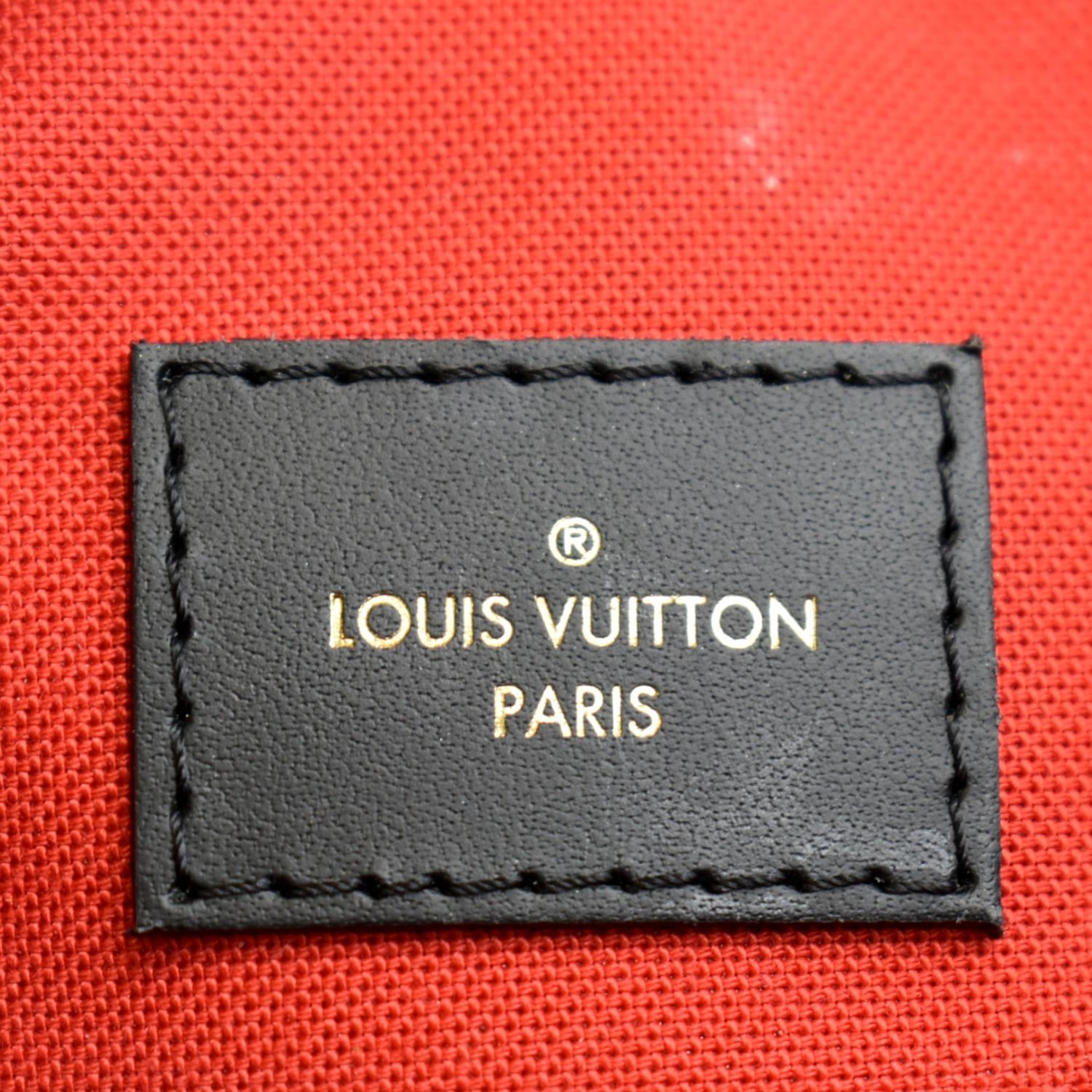 LOUIS VUITTON Onthego GM Giant Monogram Canvas Tote Shoulder Bag Brown