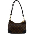 LOUIS VUITTON Boulogne NM Monogram Canvas Shoulder Bag Brown