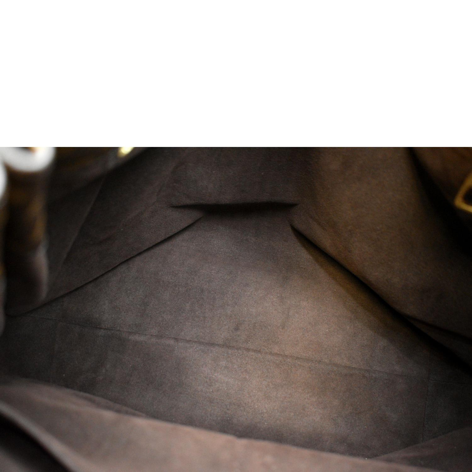 LOUIS VUITTON Metis Hobo Monogram Canvas Shoulder Bag Brown