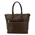 LOUIS VUITTON Saleya GM Damier Ebene Shoulder Bag Brown