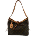 LOUIS VUITTON Carryall PM Monogram Canvas Shoulder Bag Brown
