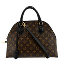 LOUIS VUITTON Alma B'N'B Monogram Canvas Shoulder Bag Brown