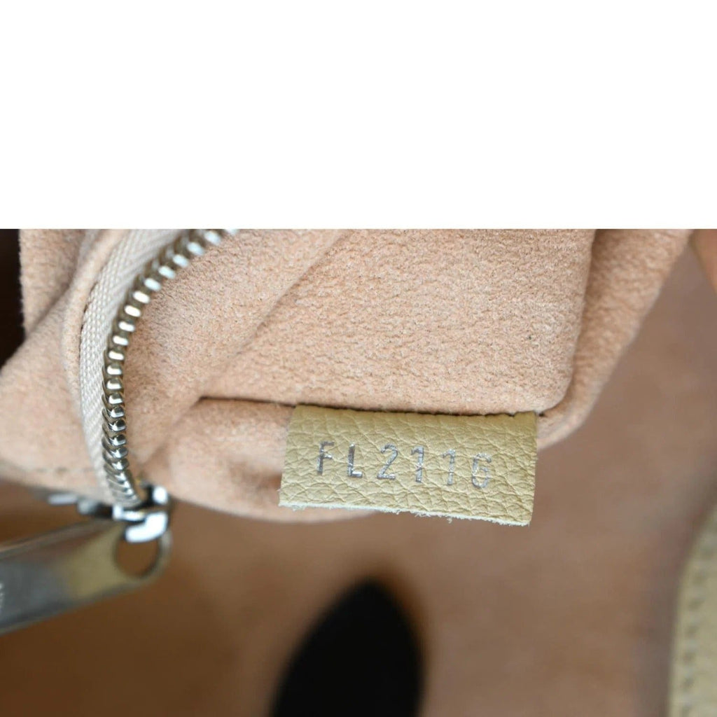 LOUIS VUITTON Lockme Cabas Leather Tote Bag Bicolor
