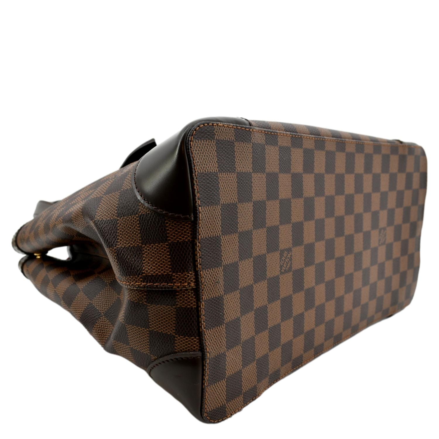 LOUIS VUITTON Hampstead PM Damier Ebene Shoulder Bag Brown