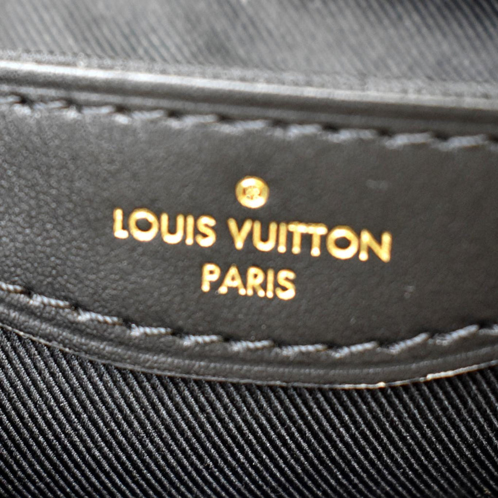 LOUIS VUITTON Boulogne NM Monogram Canvas Shoulder Bag Brown