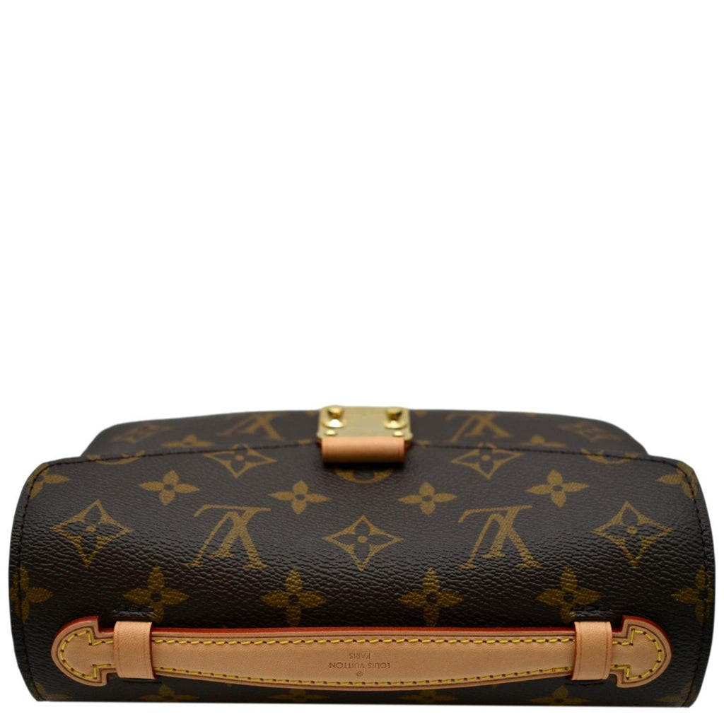 LOUIS VUITTON Metis East West Pochette Monogram Canvas Shoulder Bag Brown