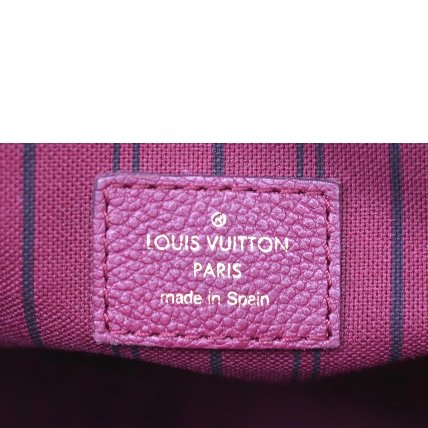 LOUIS VUITTON Metis Hobo Monogram Empreinte Shoulder Bag Maroon