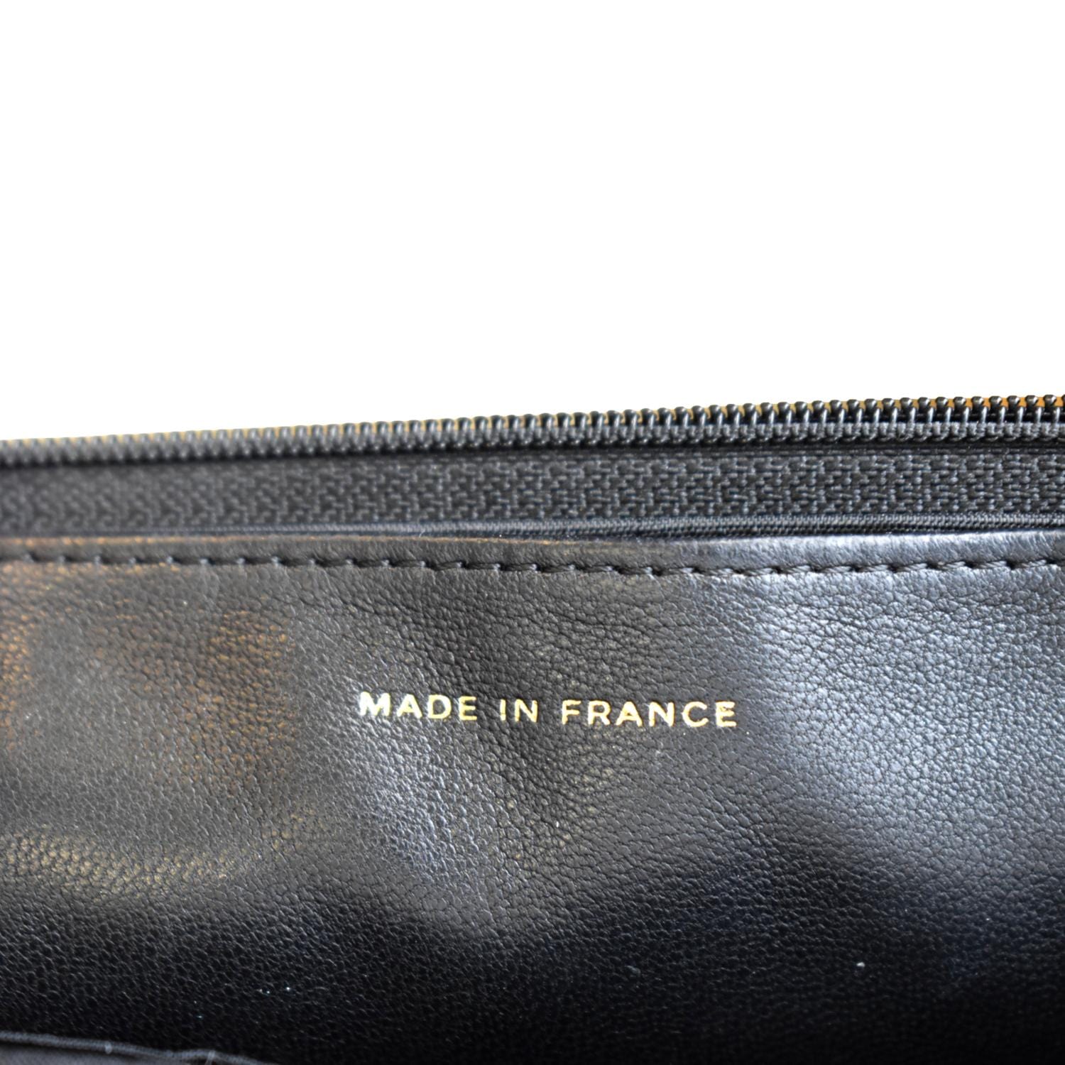 CHANEL Timeless WOC Caviar Leather Wallet on Chain Shoulder Bag Black