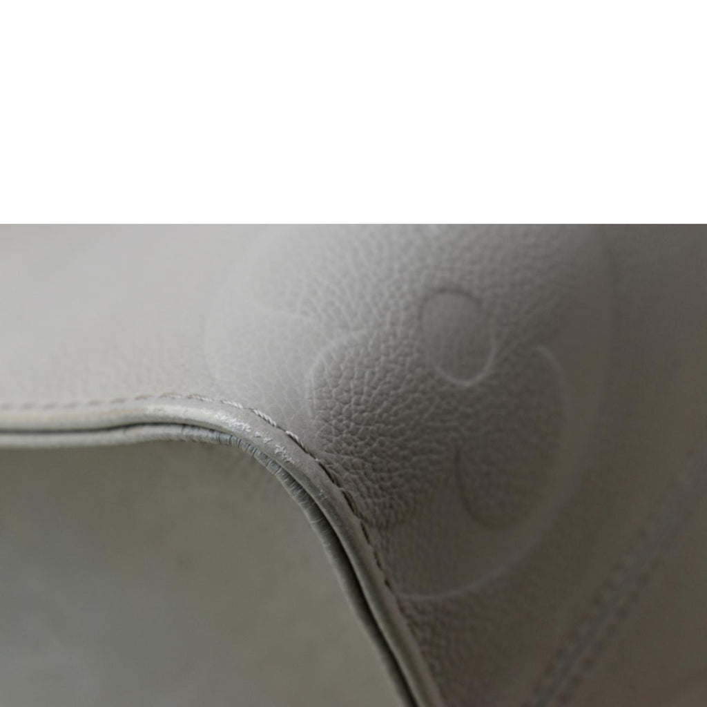 LOUIS VUITTON Onthego MM Monogram Empreinte Shoulder Bag Tourterelle