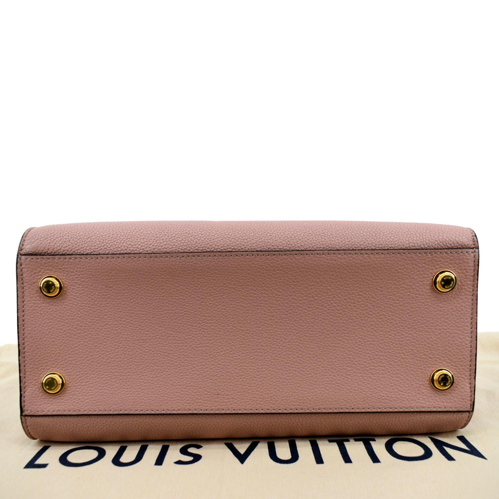 LOUIS VUITTON City Steamer Leather Shoulder Bag Magnolia