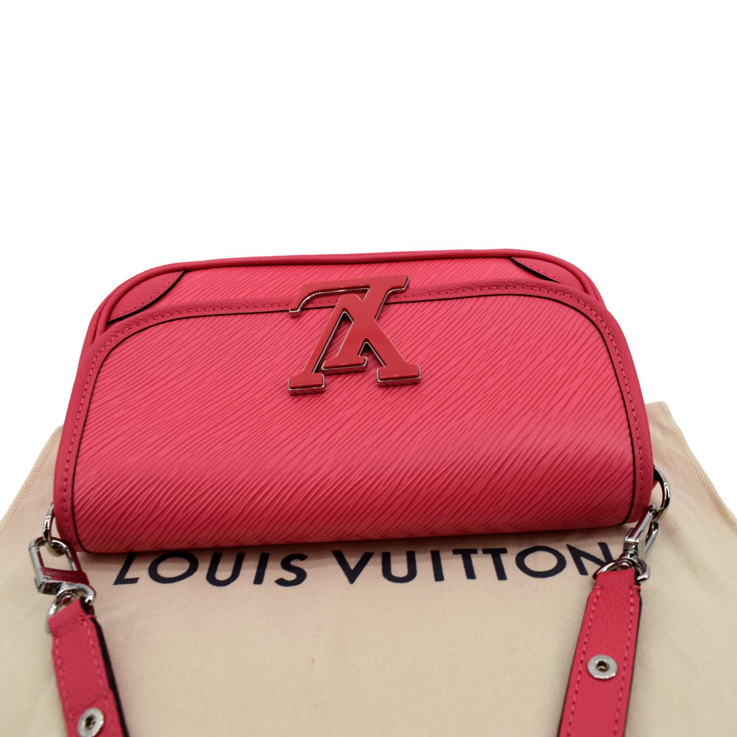 LOUIS VUITTON Buci Epi Leather Shoulder Bag Dragon Fruit