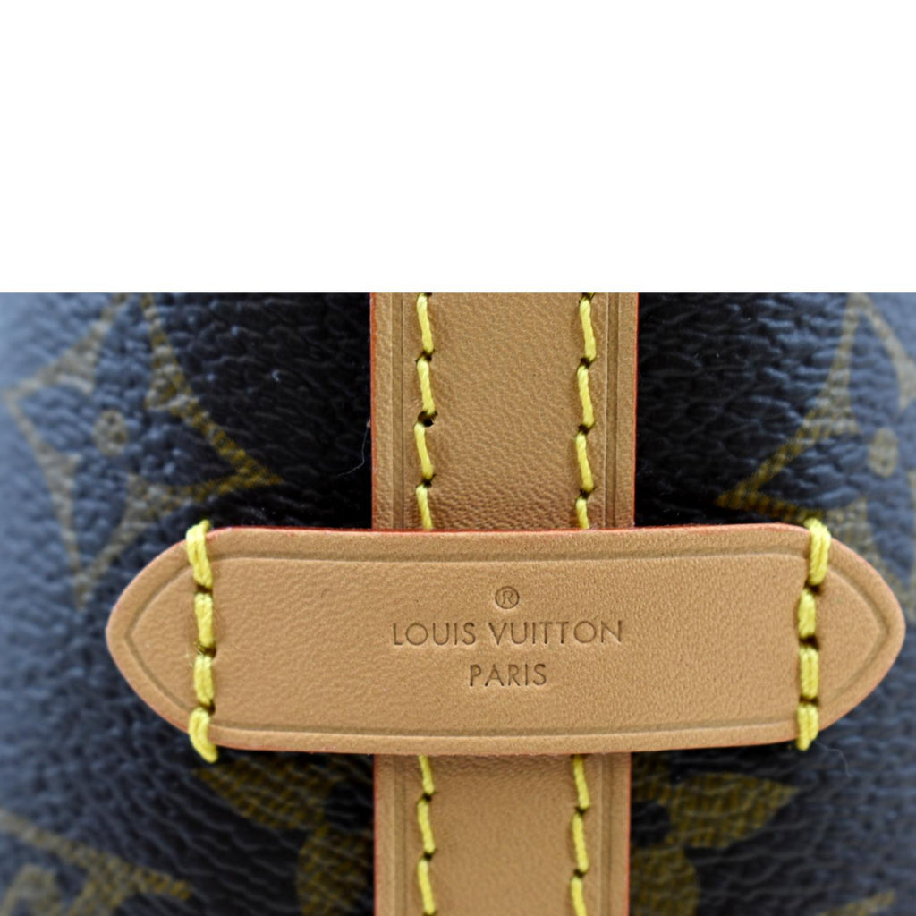 LOUIS VUITTON Carryall PM Monogram Canvas Shoulder Bag Brown