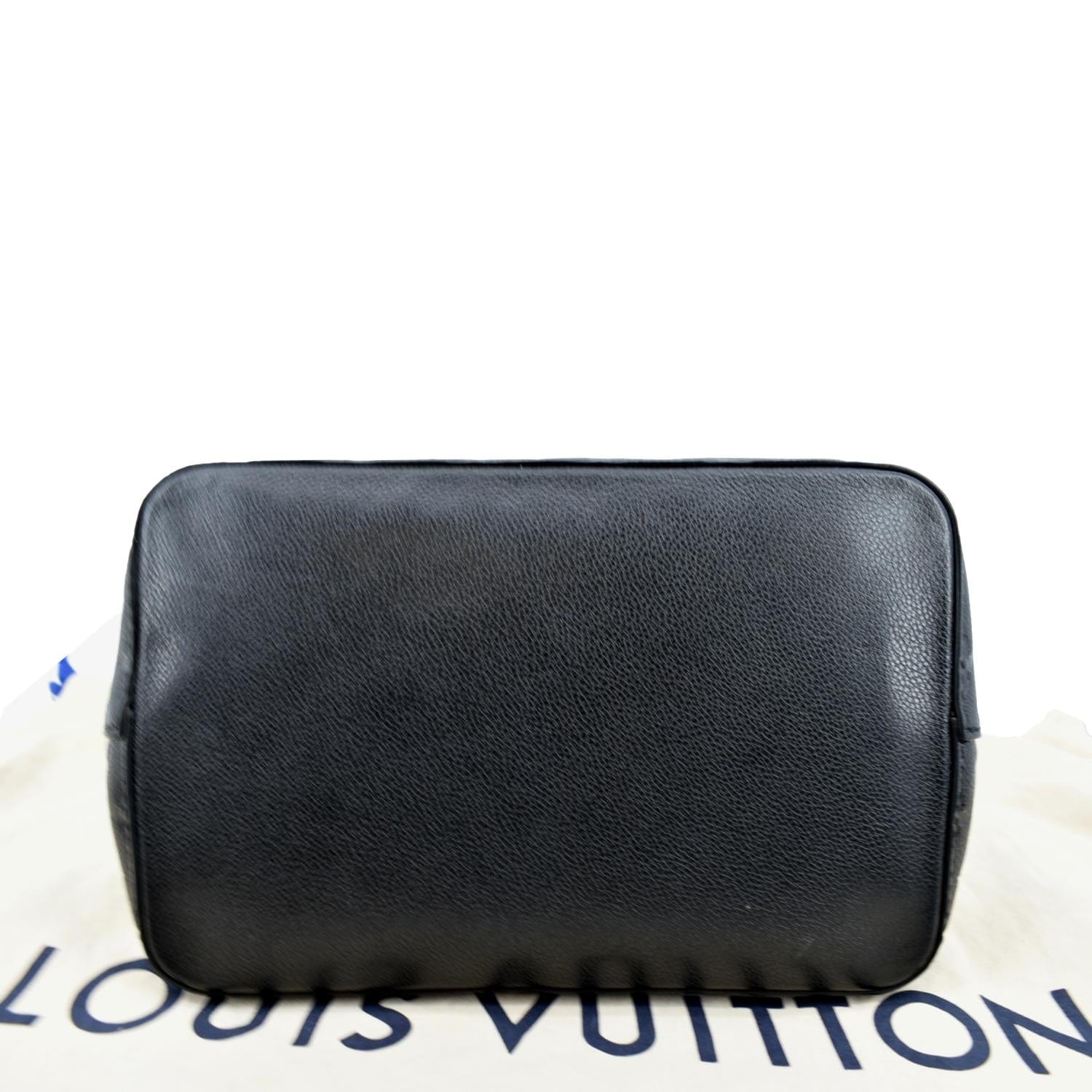 LOUIS VUITTON NeoNoe MM Monogram Empreinte Leather Shoulder Bag Black