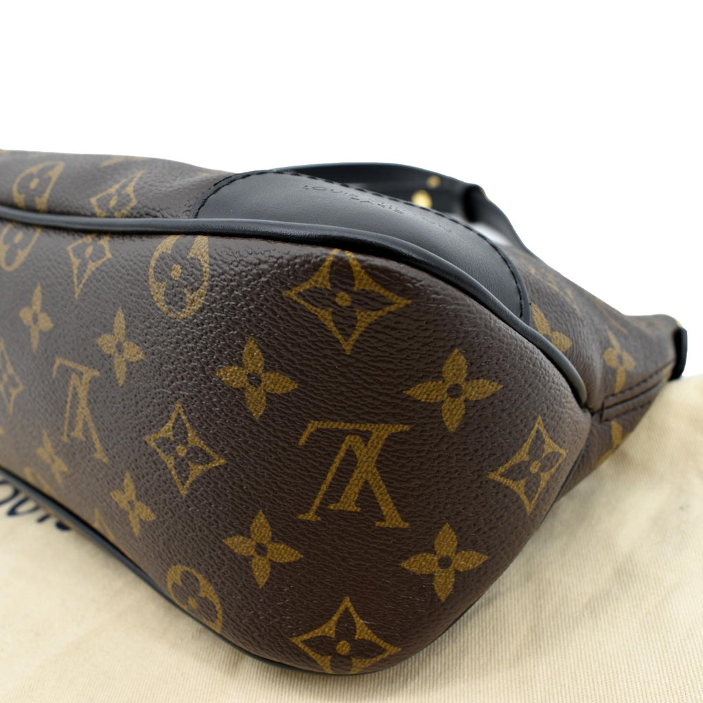 LOUIS VUITTON Boulogne NM Monogram Canvas Shoulder Bag Brown