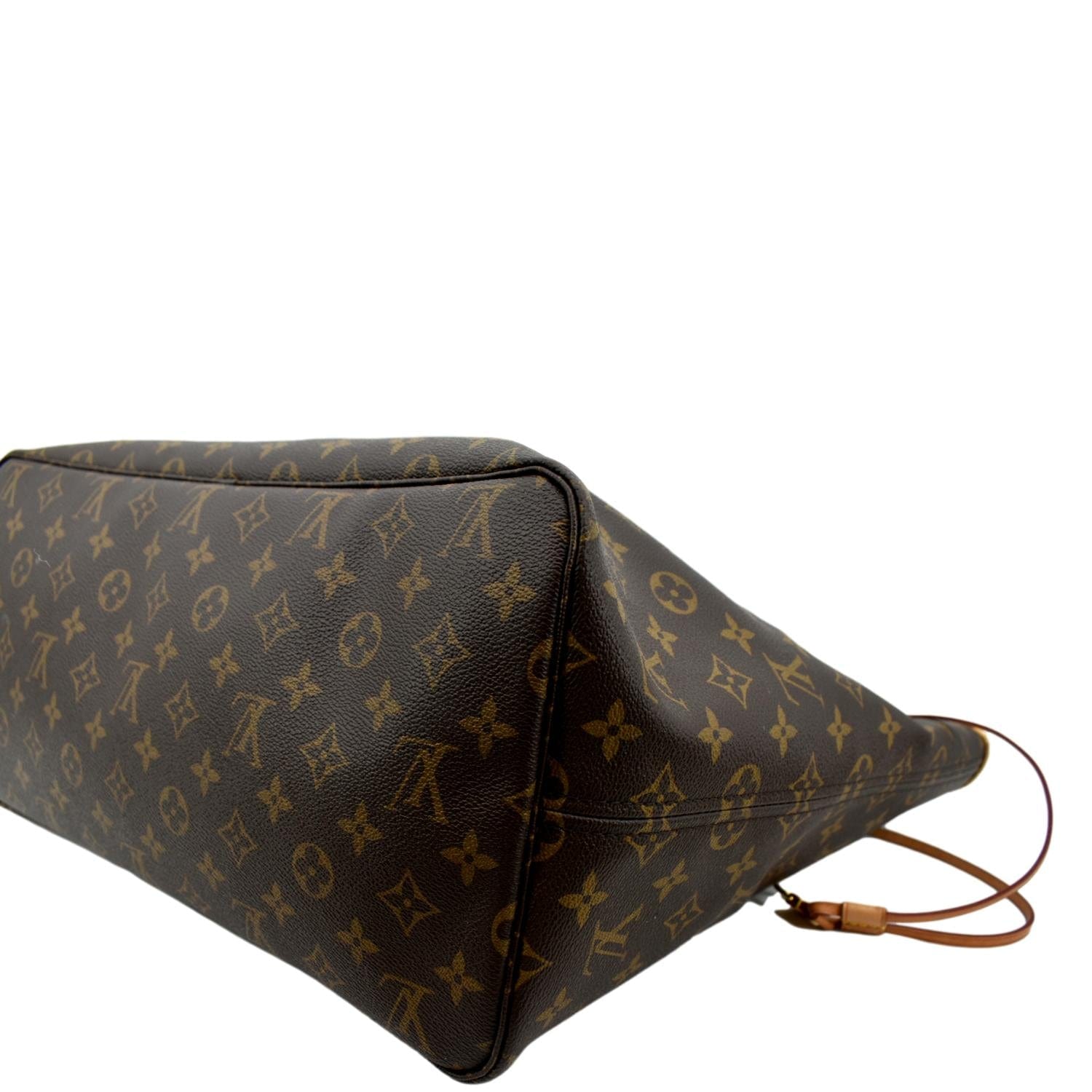 LOUIS VUITTON Neverfull GM Monogram Canvas Tote Bag Brown