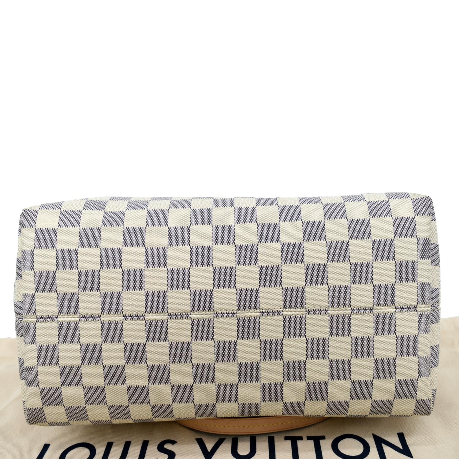 LOUIS VUITTON Iena MM Damier Azur Shoulder Bag White