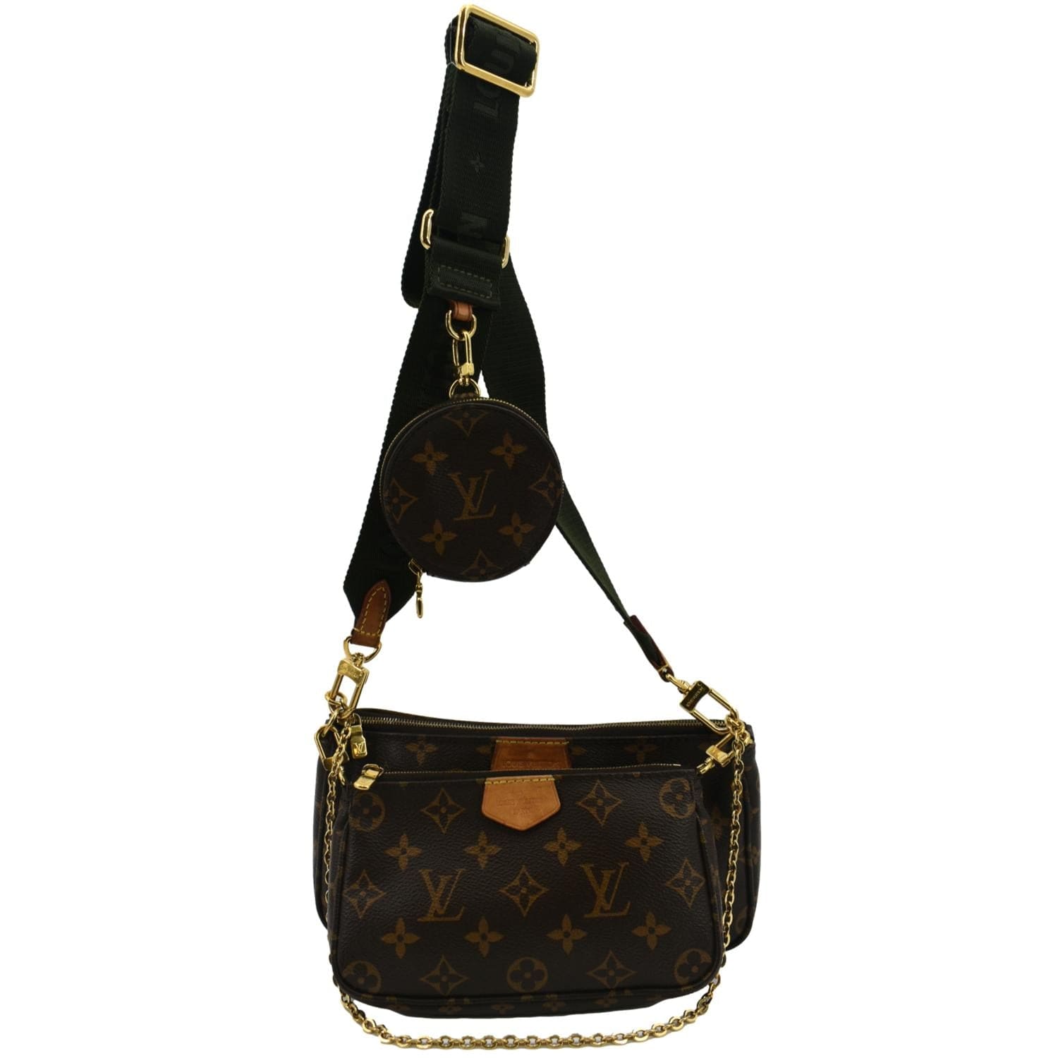 LOUIS VUITTON  Multi Pochette Accessoires Monogram Canvas Shoulder Bag