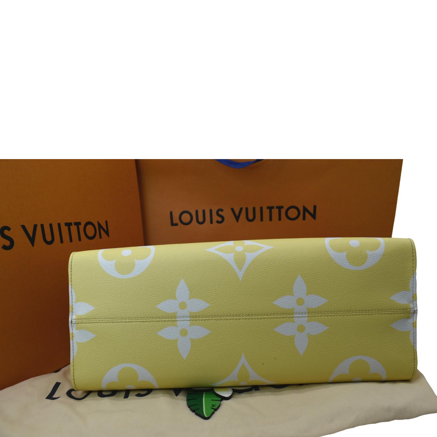 LOUIS VUITTON Pool Onthego GM Monogram Shoulder Bag Pink
