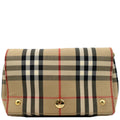 BURBERRY Hackberry Vintage Check Shoulder Bag Beige