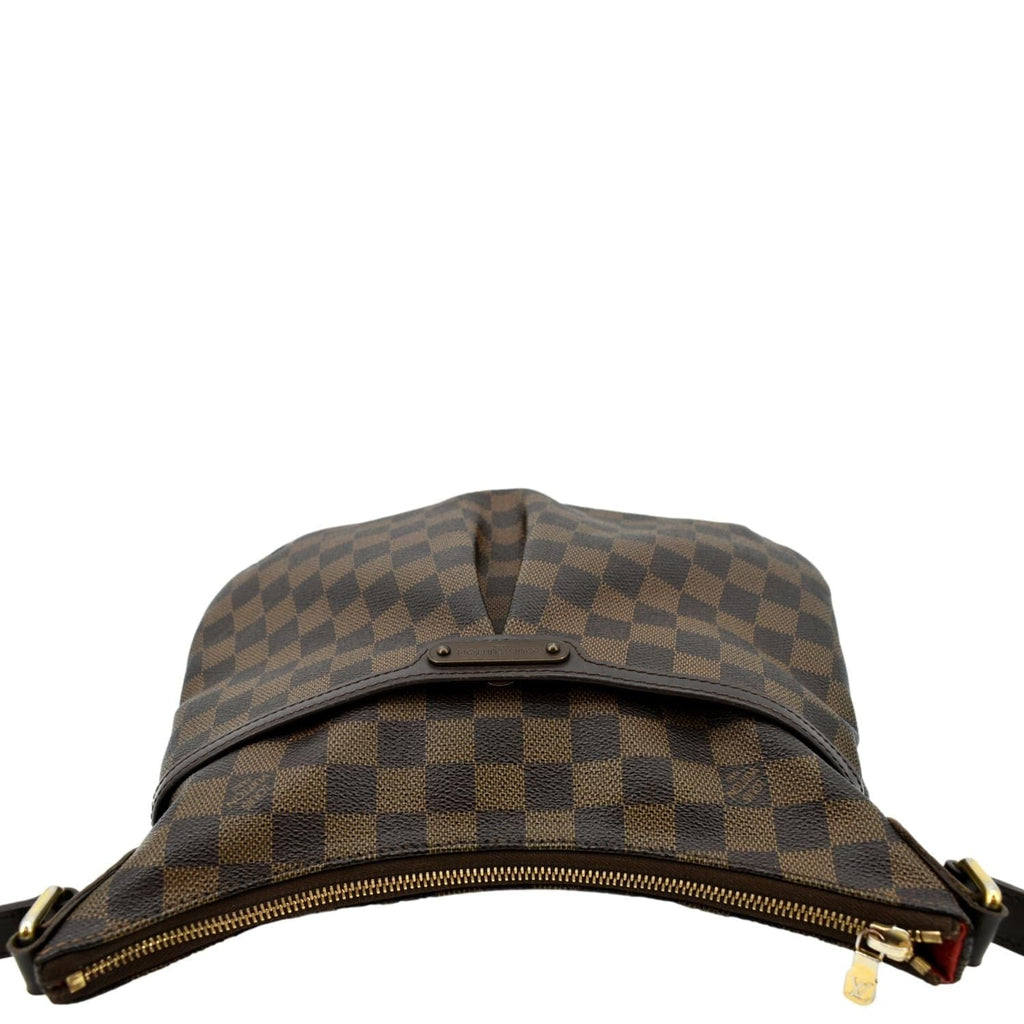 LOUIS VUITTON Bloomsbury GM Damier Ebene Shoulder Crossbody Bag Brown