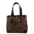 LOUIS VUITTON Hampstead PM Damier Ebene Shoulder Bag Brown