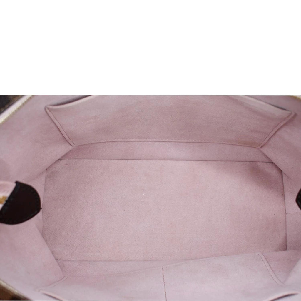 LOUIS VUITTON Jersey Damier Ebene Shoulder Bag Magnolia