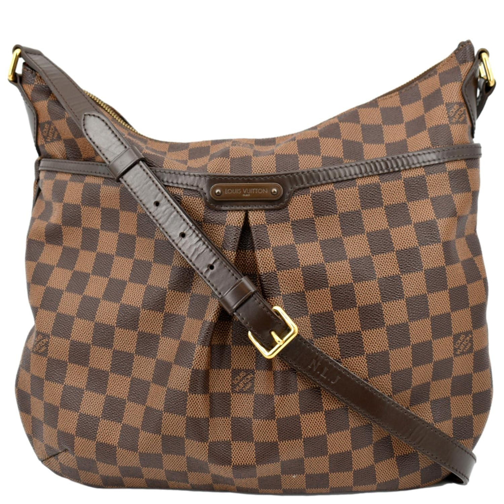 LOUIS VUITTON Bloomsbury GM Damier Ebene Shoulder Crossbody Bag Brown