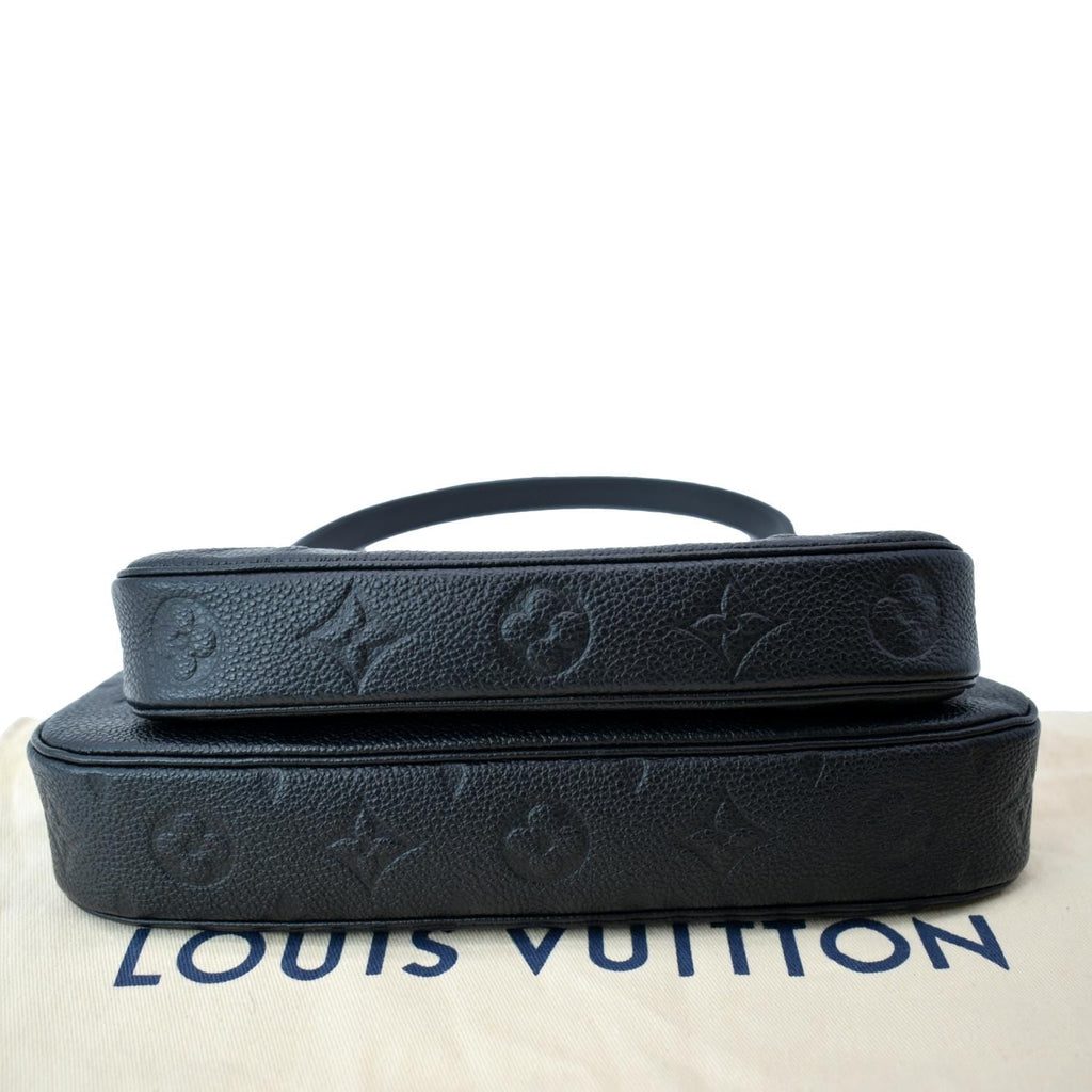 LOUIS VUITTON  Multi Pochette Accessoires Monogram Empreinte Shoulder Bag Black