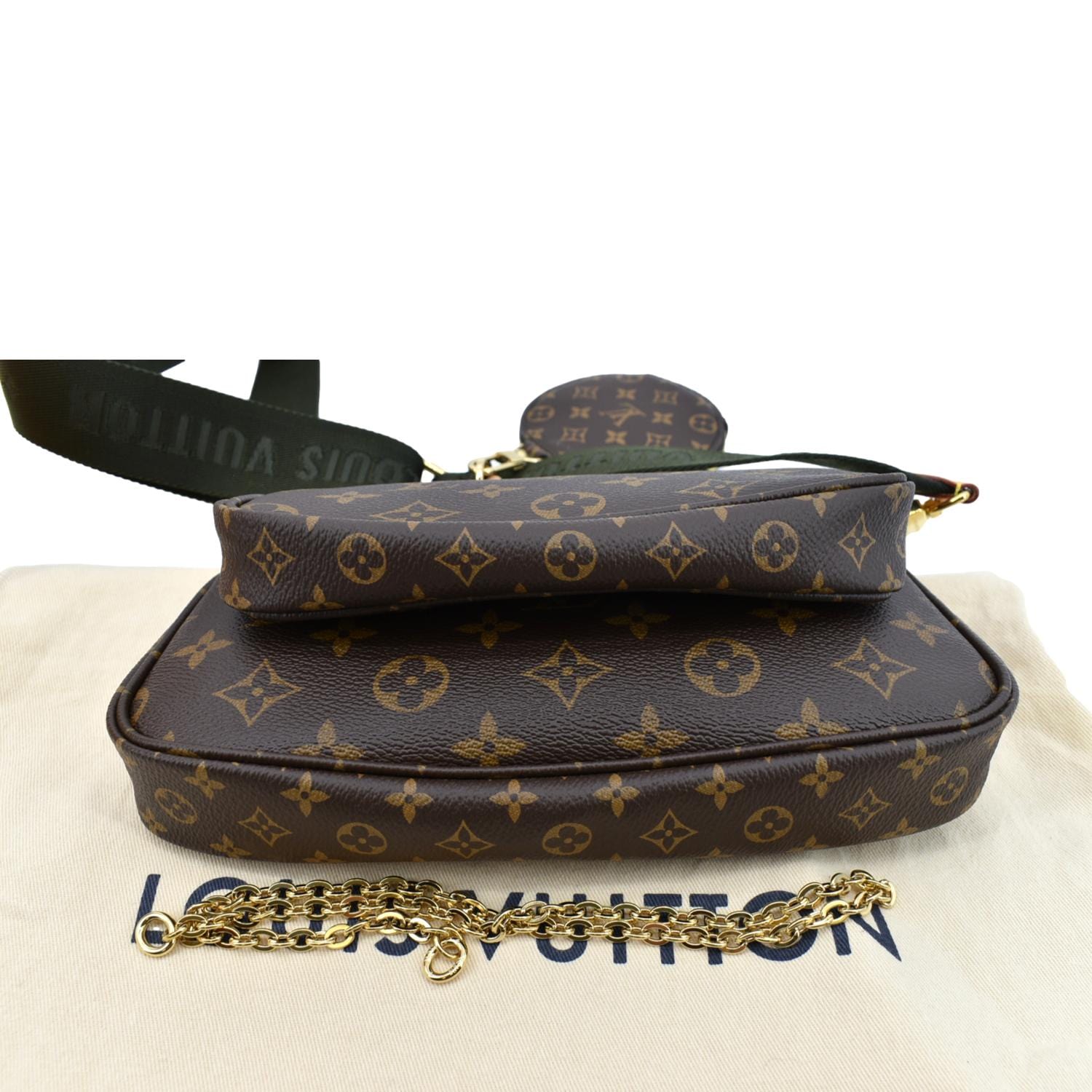 LOUIS VUITTON  Multi Pochette Accessoires Monogram Canvas Shoulder Bag