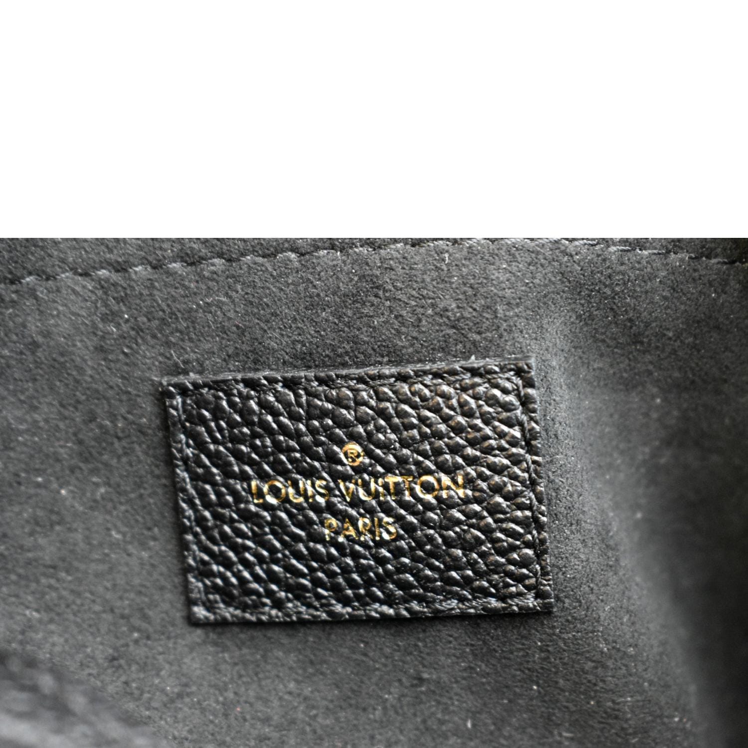 LOUIS VUITTON Giant Speedy 20 Bandouliere Empreinte  Shoulder Bag Black