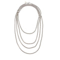 David Yurman Sterling Silver 14k Gold Box Chain 3.6mm Necklace
