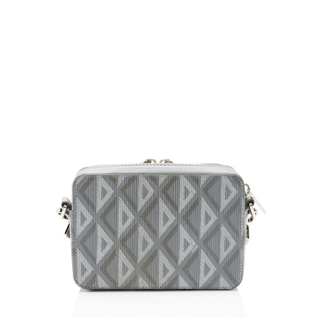 Dior CD Diamond Coated Canvas Messenger
