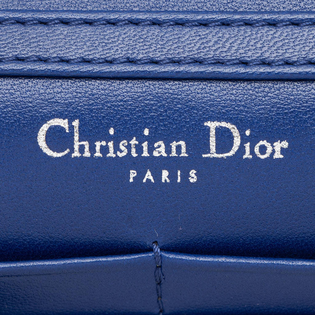 Dior Calfskin Diorama Wallet on Chain