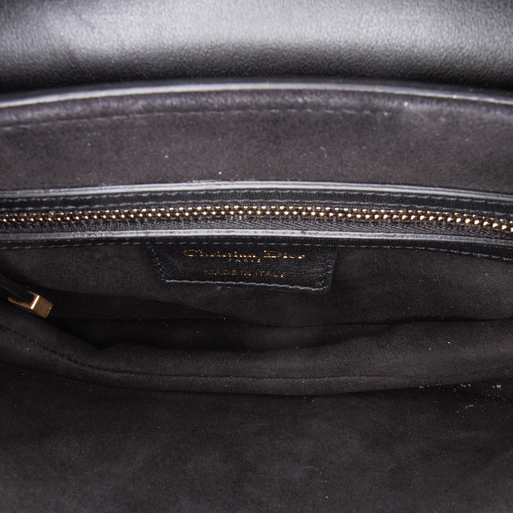 Dior Calfskin Kaleidiorscopic Embroidered Saddle Bag