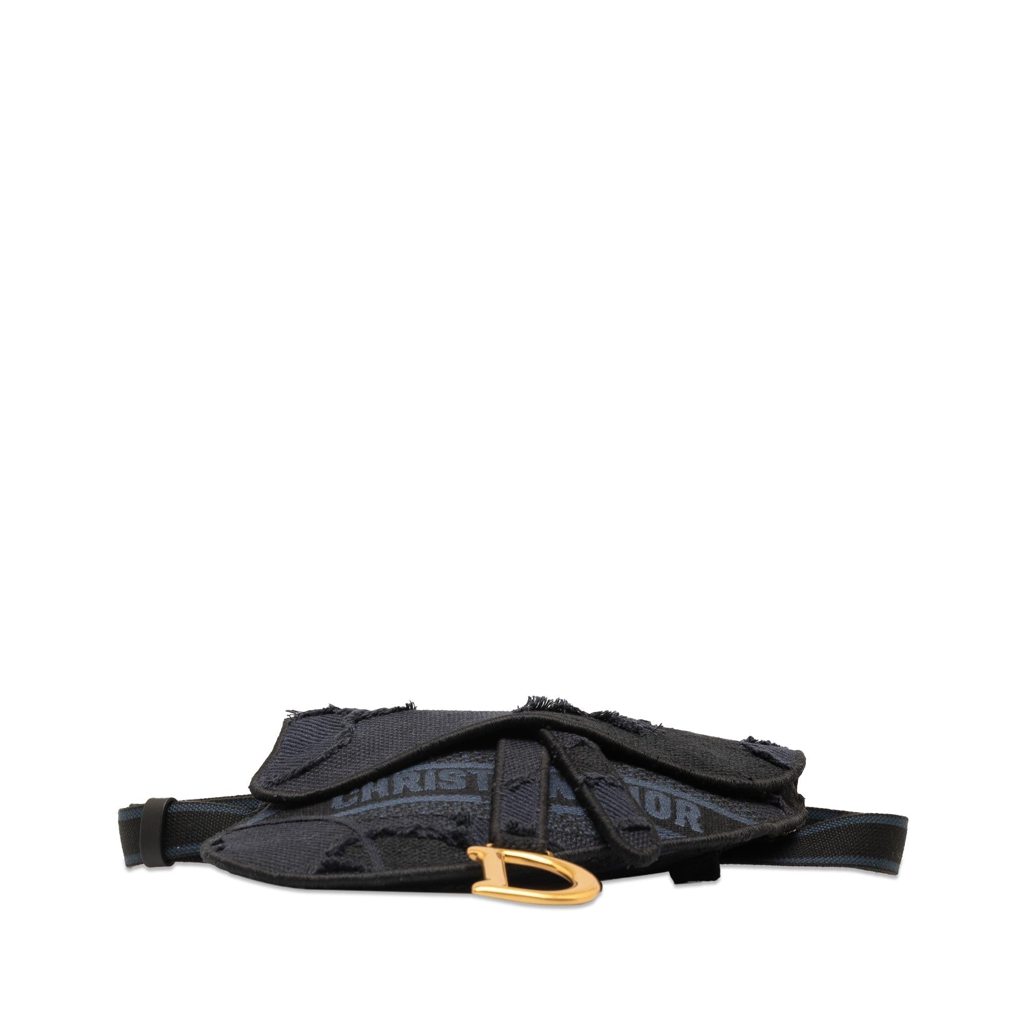 Dior Camouflage Saddle Belt Bag