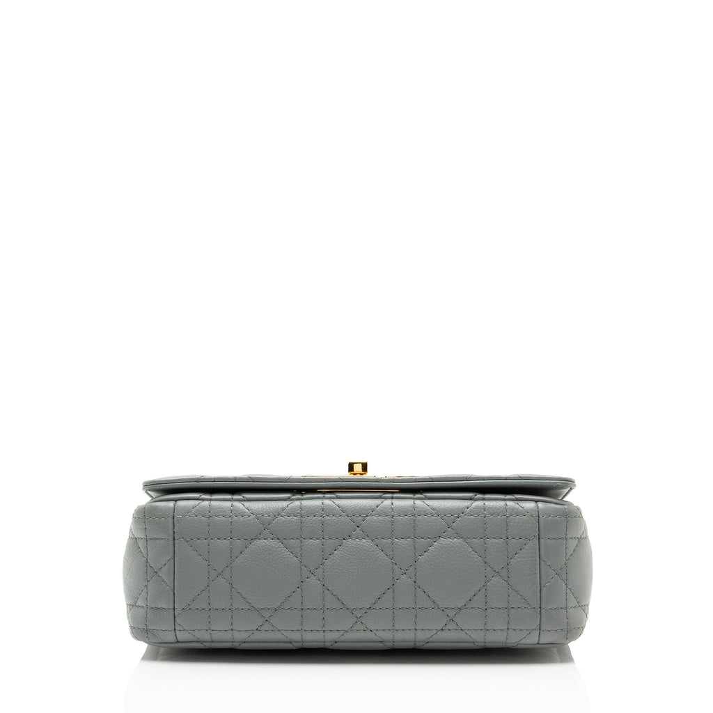 Dior Cannage Calfskin Caro Small Shoulder Bag