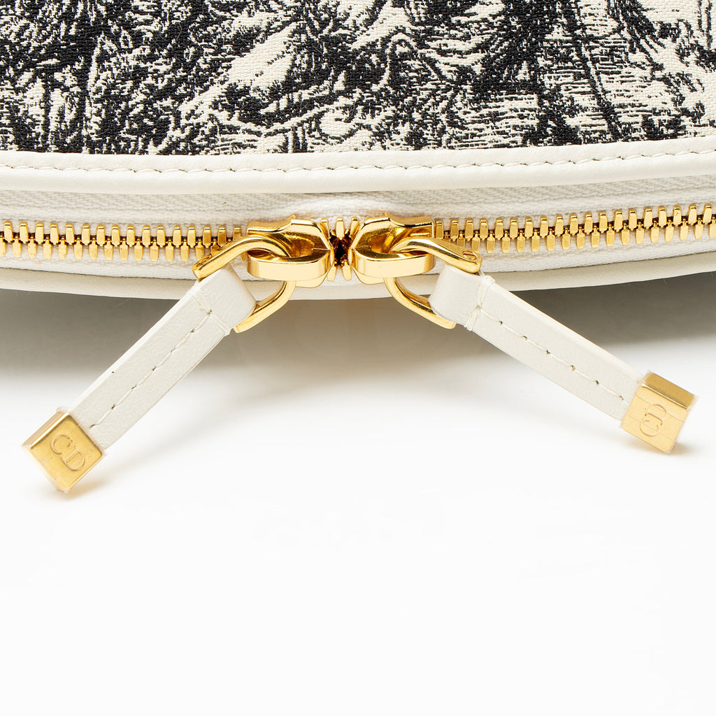 Dior Canvas Toile de Jouy Montaigne 30 Cosmetic Pouch