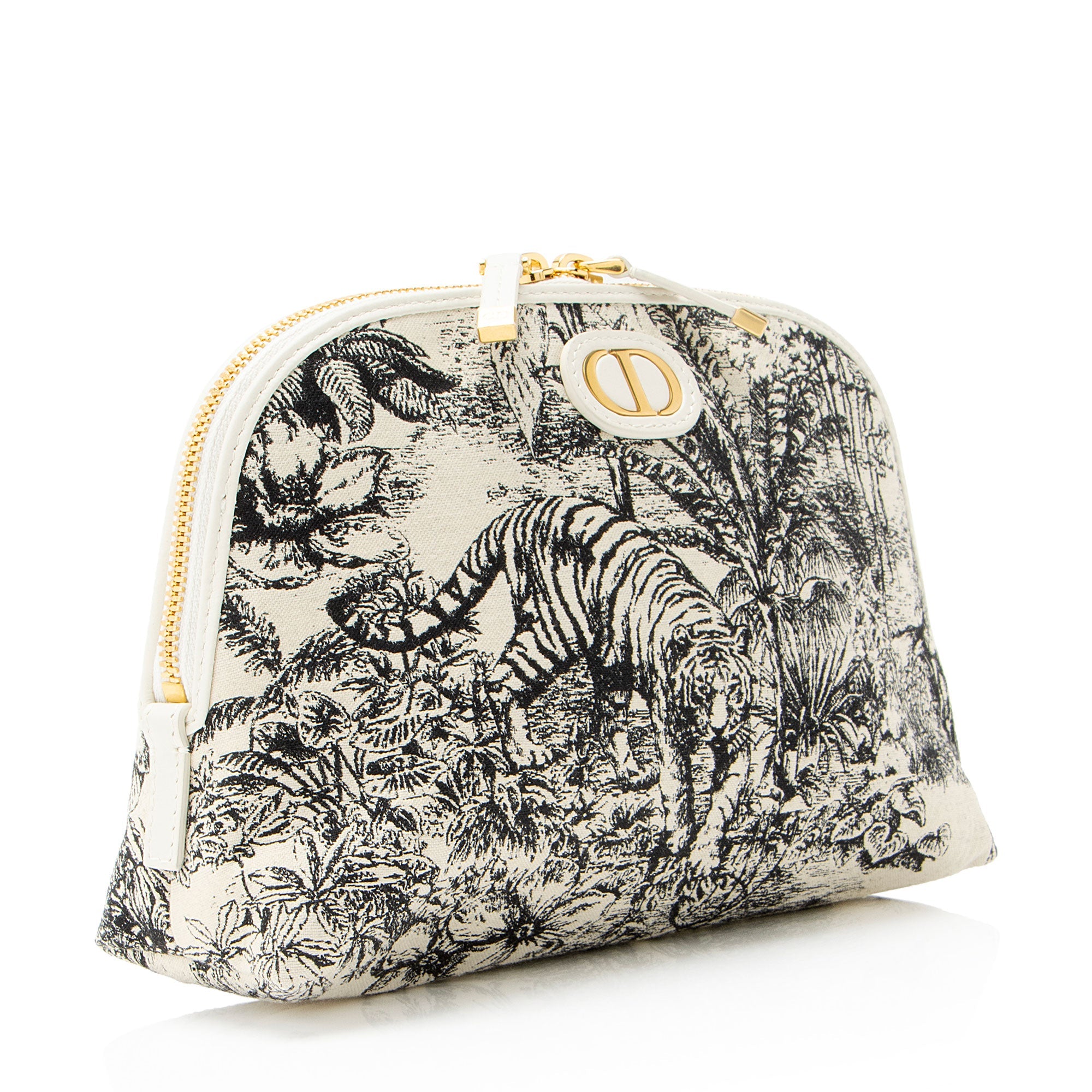 Dior Canvas Toile de Jouy Montaigne 30 Cosmetic Pouch