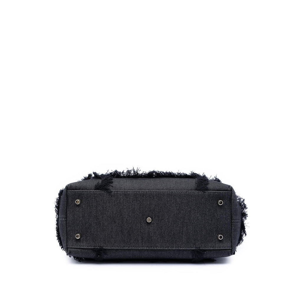 Dior Denim Patch D Light Satchel
