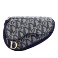 Dior Diorissimo Canvas Saddle Pouch
