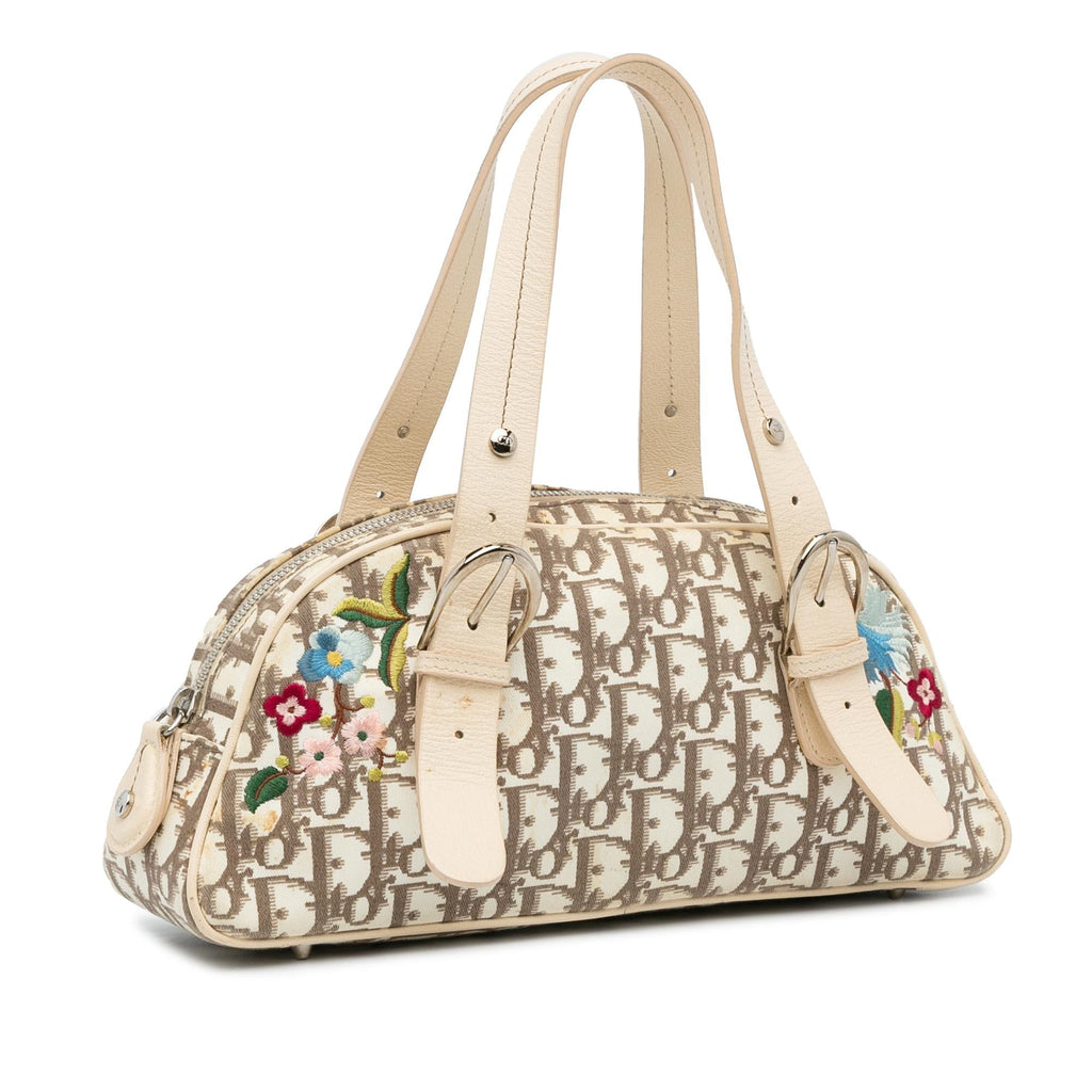 Dior Diorissimo Flowers Oblique Handbag (SHG-UuIBDt)