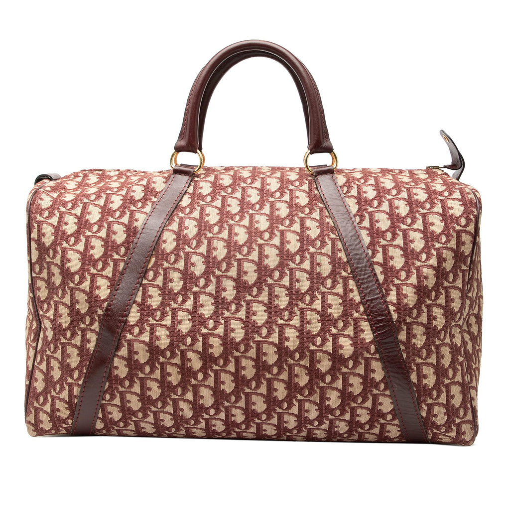 Dior Diorissimo Trotter Canvas Boston Bag