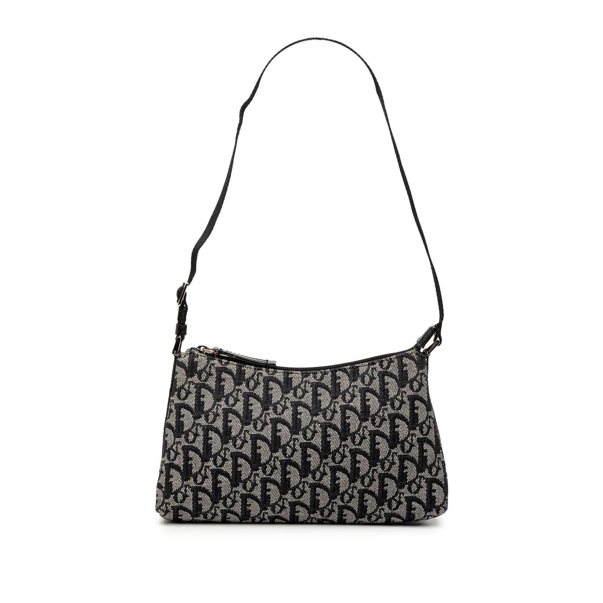 Dior Diorissimo Trotter Canvas Shoulder Bag
