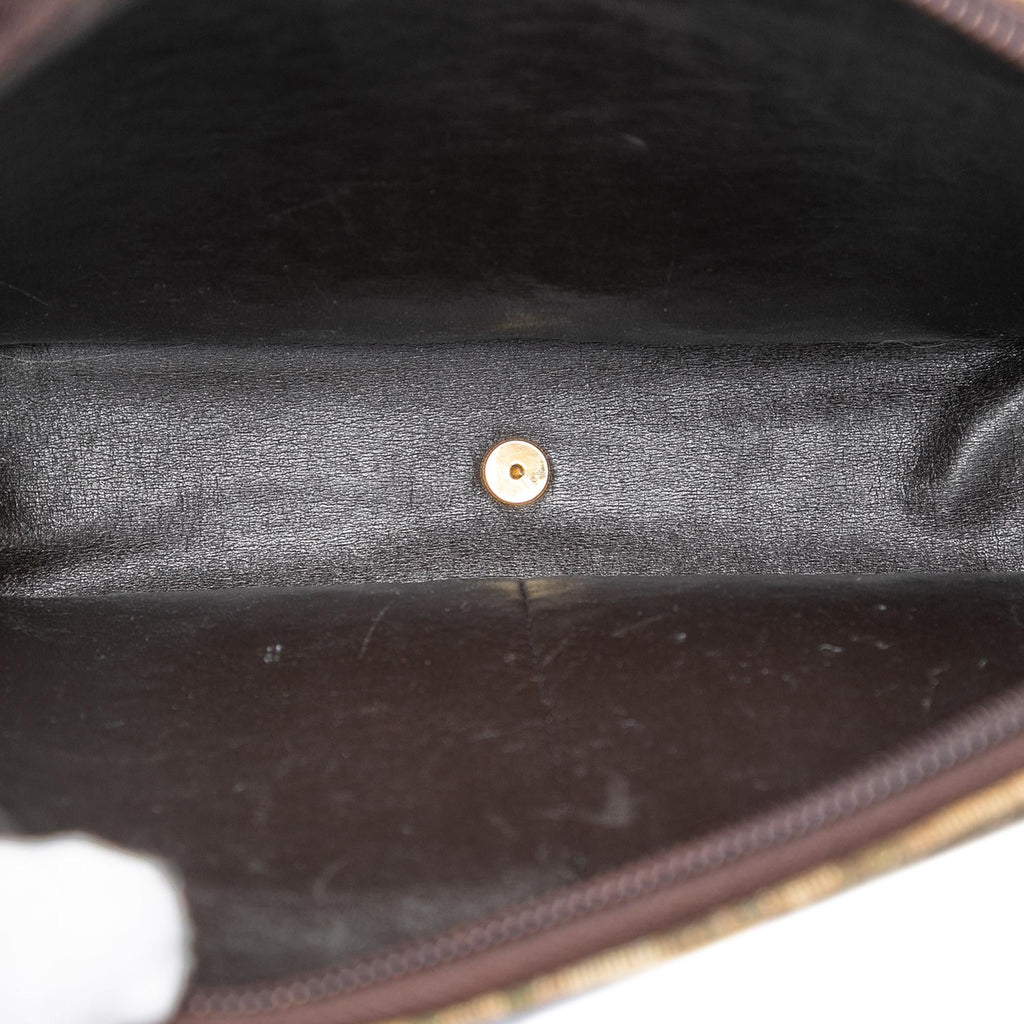 Dior Diorissimo Trotter Canvas Shoulder Bag