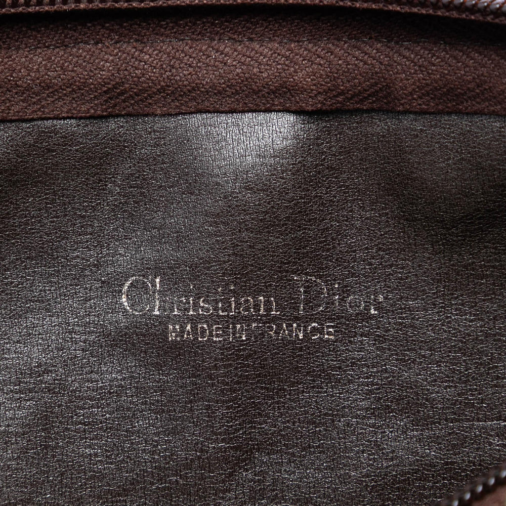 Dior Diorissimo Trotter Canvas Shoulder Bag