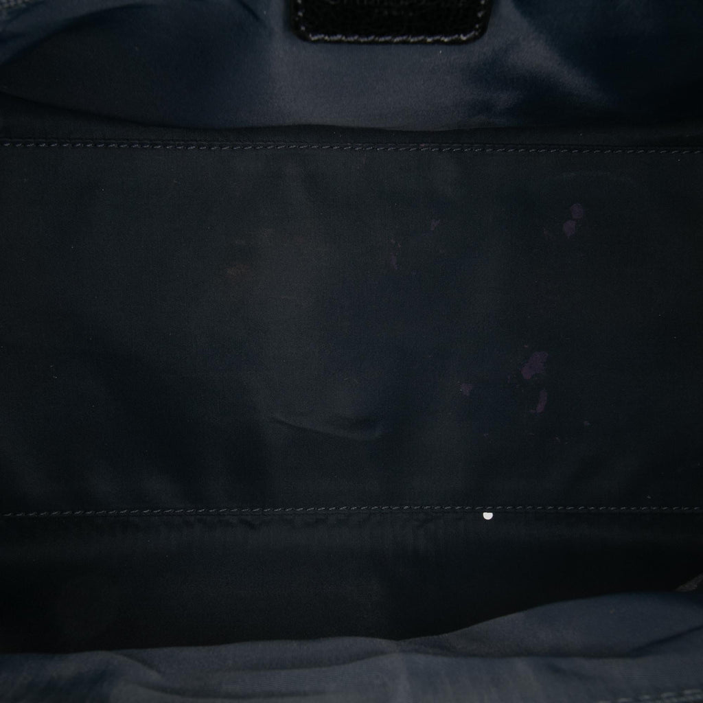 Dior Diorissimo Trotter Denim Flight Boston Bag
