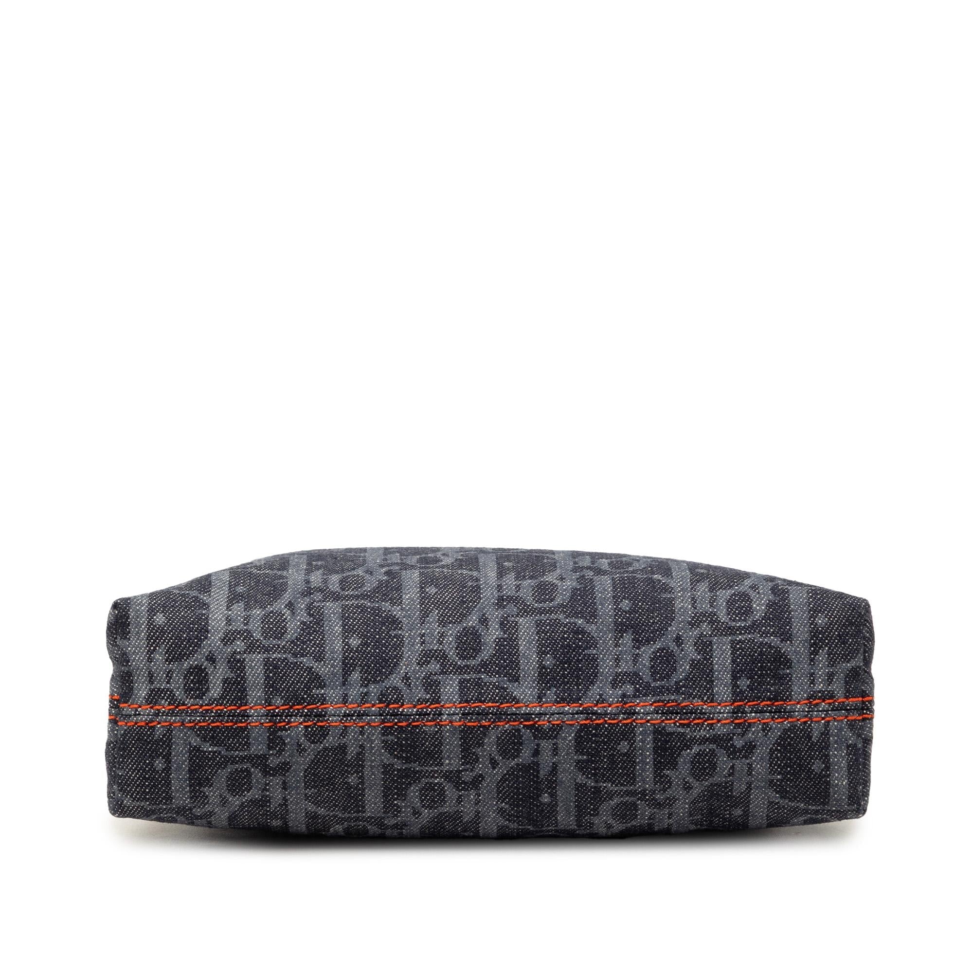 Dior Diorissimo Trotter Denim Flight Cosmetic Pouch